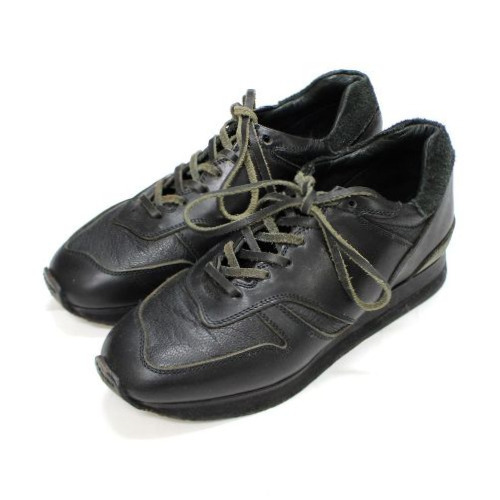 大人気新作 Hender Scheme エンダー スキーマ HOMMAGE Manual Industrial Products mip-08 レザースニーカー 4(25.5-26cm) ブラック 26.0cm 大人気新作 Hender Scheme エンダー スキーマ HOMMAGE Manual Industrial Products mip-08 レザースニーカー 4(25.5-26cm) ブラック 26.0cm