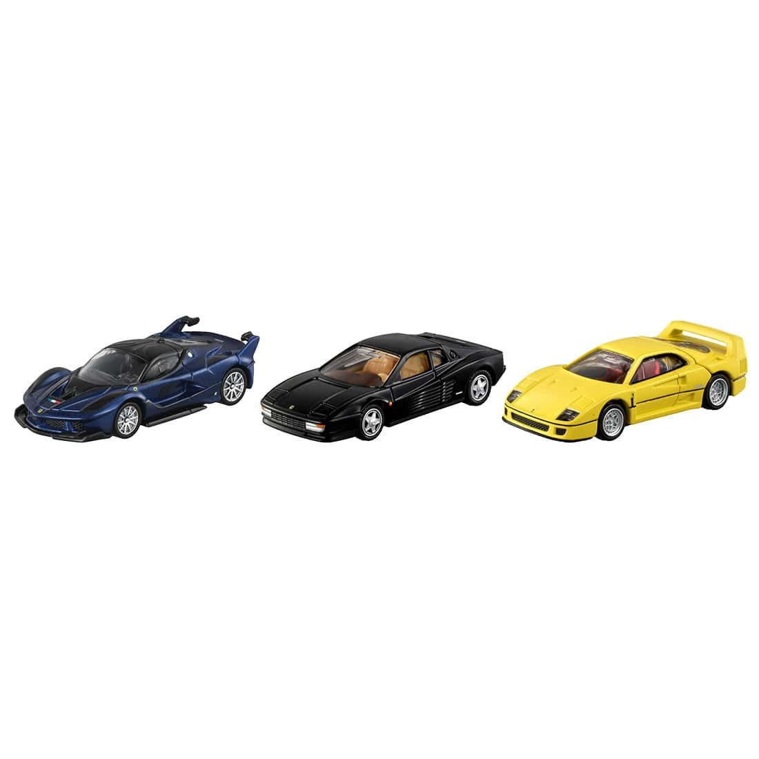 トミカプレミアム　FERRARI 3 MODELS Collection（TESTAROSSA、F40、FXX K）