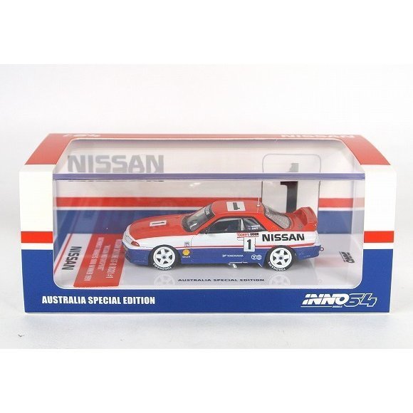 INNO64　IN64-R32-1TK91　日産 スカイライン GT-R (R32) #1 NISSAN MOTORSPORT BATHURST TOOHEYS 1000 1991 優勝車 ※1/64スケール_画像4