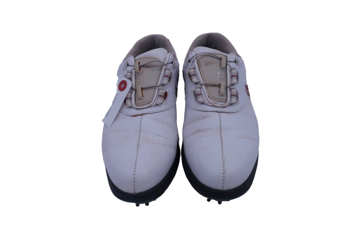 【感謝セール】FOOTJOY(フットジョイ) ダイヤル式ゴルフシューズ 白 レディース 23.0cm eCOMFORT ボア 98537J ゴルフ用品 2305-0098_画像1