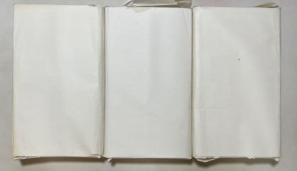 白連紙3反300枚、53cmX225cm、重11kg、1990年頃中国福建省輸入品、和本