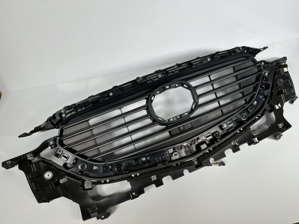 CX-8 KG2P KG5P 純正 フロントグリル ラジエーターグリル カメラ付 K131-50712 KB8A-50717 K230-67RC0 ガンメタ 素地 良品破損無/管理19276_画像4