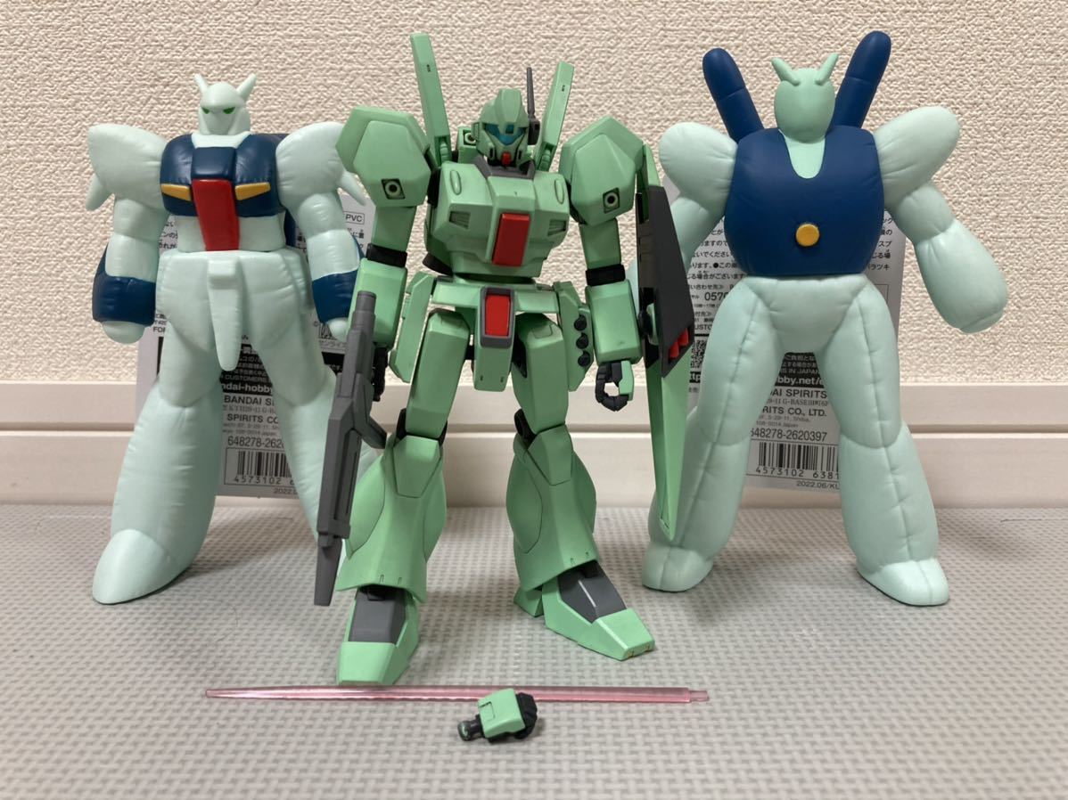 バンダイ 1/144 ジェガン 完成品 ソフビ ダミーバルーン リ・ガズィ＆νガンダム搭載型 2腫セット タグ付き 機動戦士ガンダム 逆襲のシャア_画像1