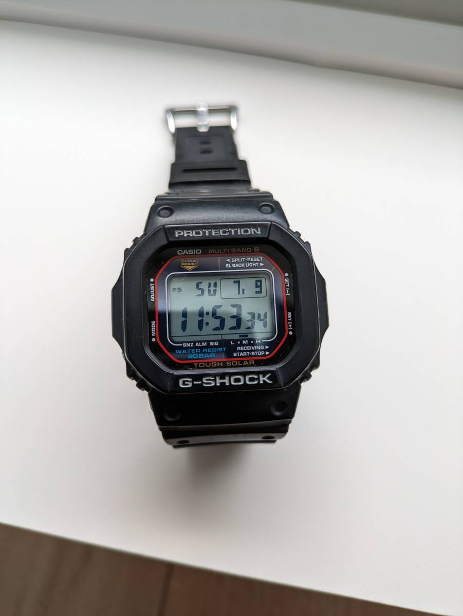 中古品 稼働品 CASIO G-SHOCK GW-M5610 1JF PROTECTION カシオ 腕時計