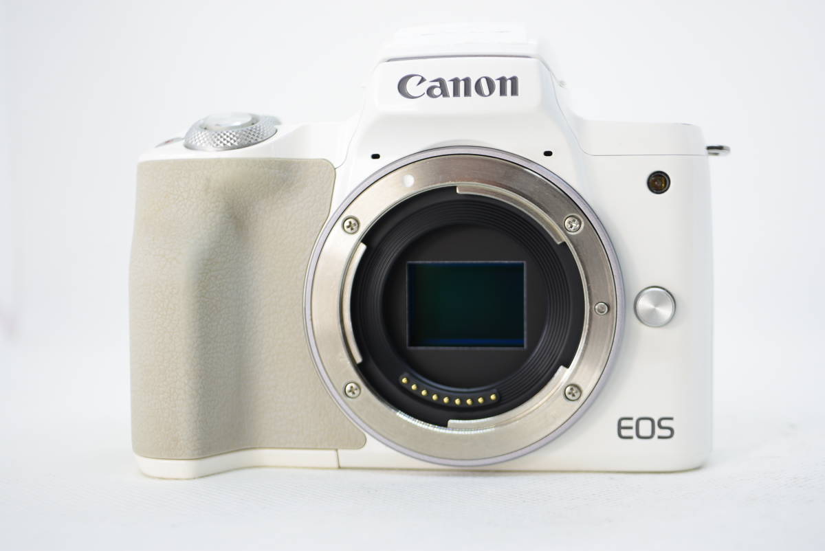 代引き手数料無料 ☆並品☆Canon キャノン EOS Kiss M ボディ #2223