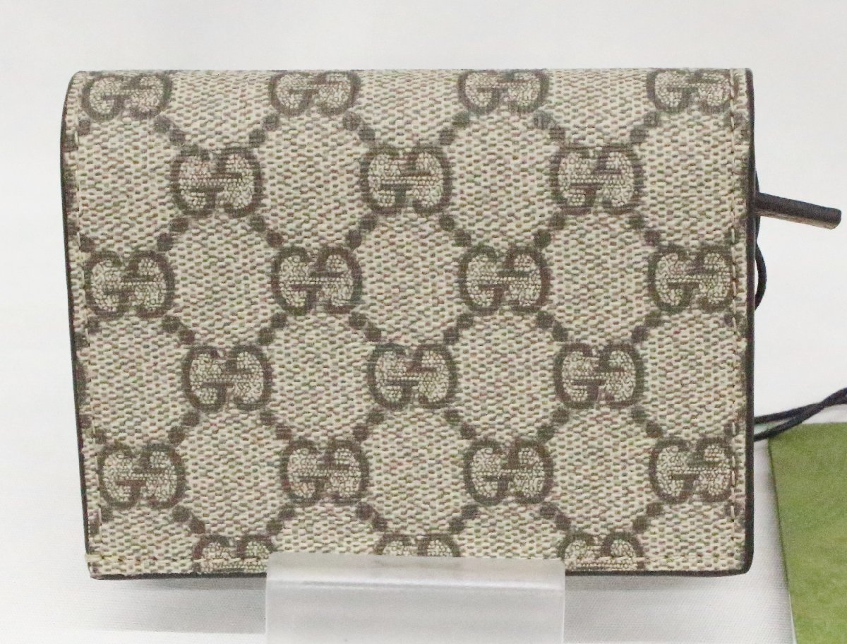GUCCI グッチ GG 財布 ミニ財布 コンパクト財布 カード入れ 2つ折り