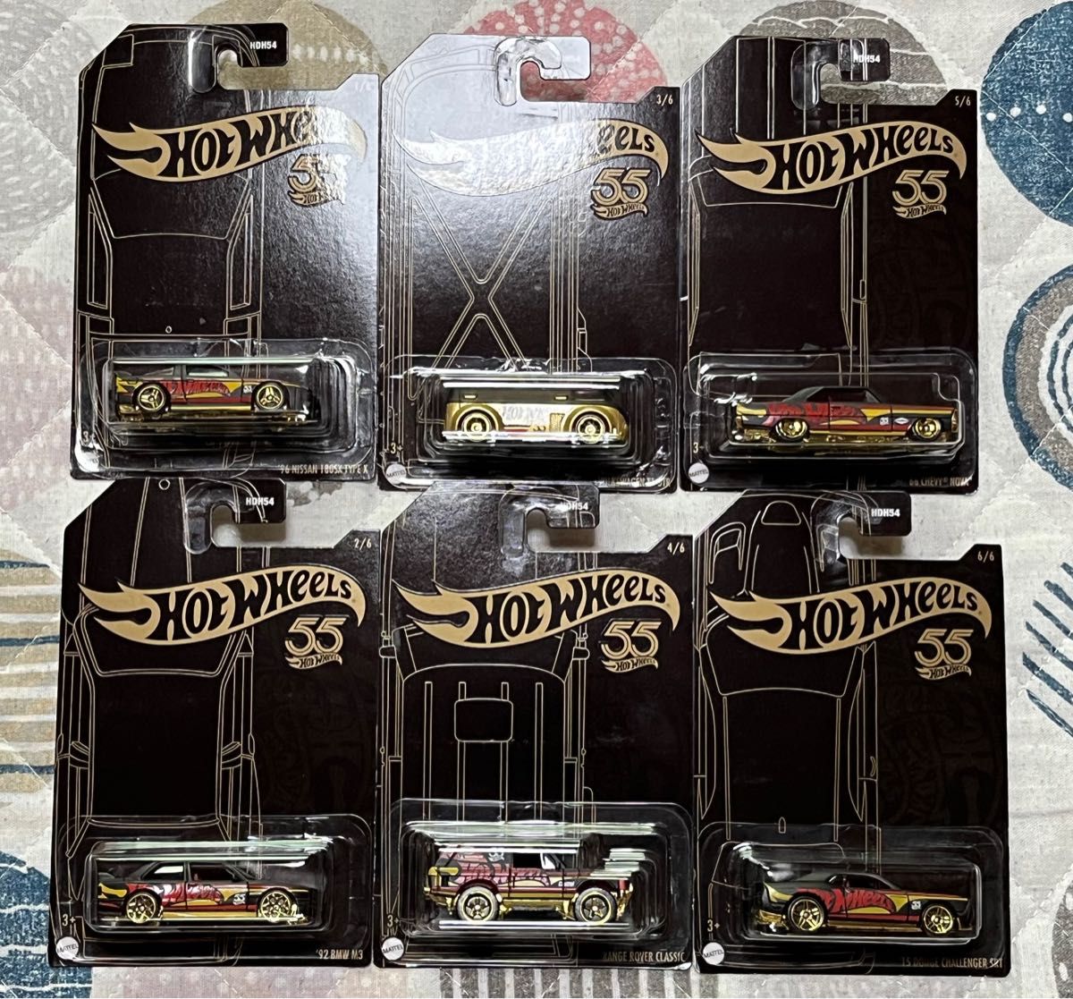 ホットウィール Hot Wheels パール&クローム 2023 55周年 ショップ限定