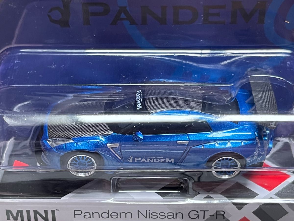 MINI GT ミニGT 96 1/64 パンデム PANDEM 日産 NISSAN GT-R R35 メタリックブルー 限定