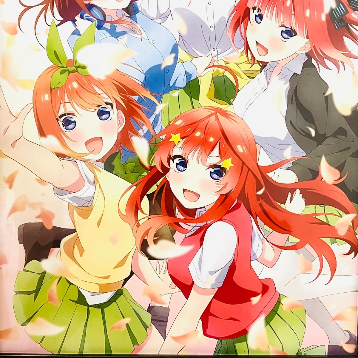 五等分の花嫁 壁掛け 巨大絵 中野 一花 二乃 三玖 四葉 五月 五等分の花嫁 壁掛け 巨大絵 中野 一花 二乃 三玖 四葉 五月