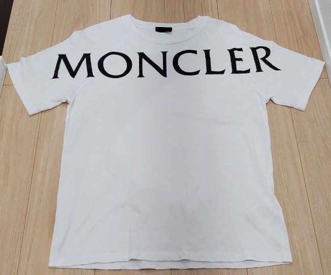 美品 MONCLER モンクレール Tシャツ 白 Sサイズ
