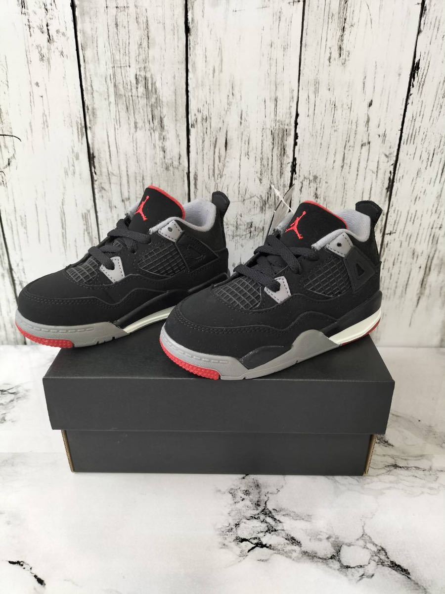 NIKE AIR JORDAN 4 TD BRED 2019ナイキ エアジョーダン4 TD