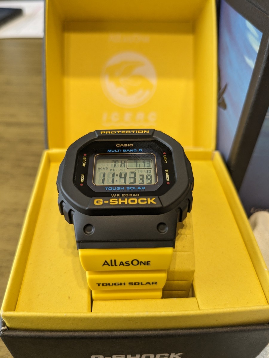 CASIO G-SHOCK イルクジ アイサーチGMD-W5600K-9JRイルカ・クジラ Love