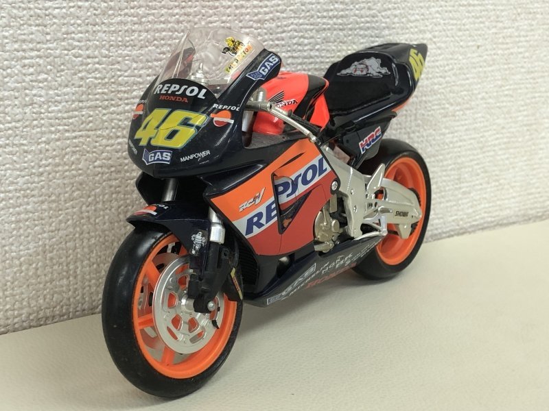 ☆1円スタート☆HONDA ホンダ REPSOL レプソル RC211V ミニカー