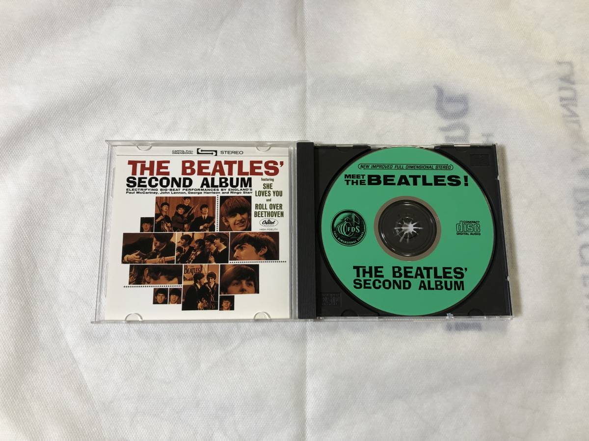 極美品 Beatles ビートルズ MEET THE BEATLES First album second second album CAPITOL MASTERS Vol.1_画像2