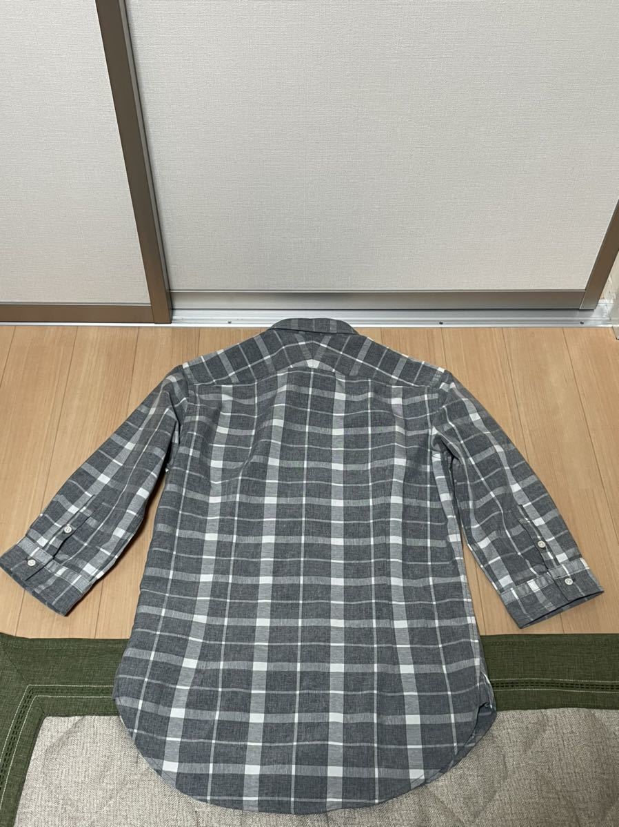 TK−7分袖チェックシャツ−タケオキクチ ワールドの画像2