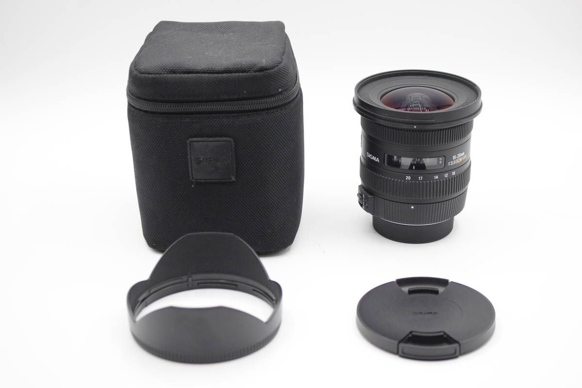 注目ショップ 極美品◇SIGMA シグマ 10-20mm F3.5 EX DC HSM◇Nikon用