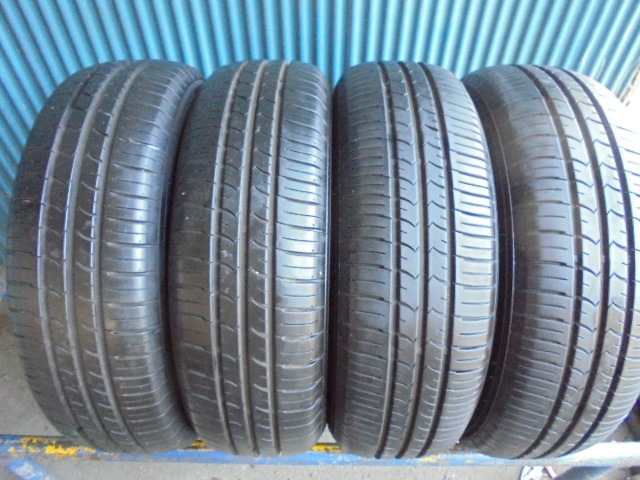 グッドイヤー　EfficientGrip Eco Hybrid EG01　175/65R14　4本　9.5分溝2本と9分溝2本　程度良好！_画像1