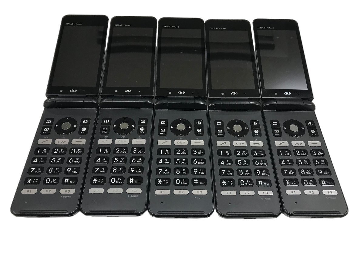 GRATINA 4G KYF31SKA ブラック - 携帯電話