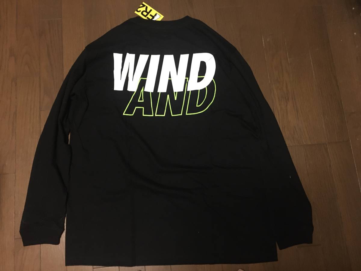 ウィンダンシー windandsea ロングTシャツ FR2 コラボ Lサイズ-