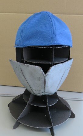 仮面ライダー２号　1/1 レプリカマスク　頭周り58cm　ディスプレイスタンド付き_画像5