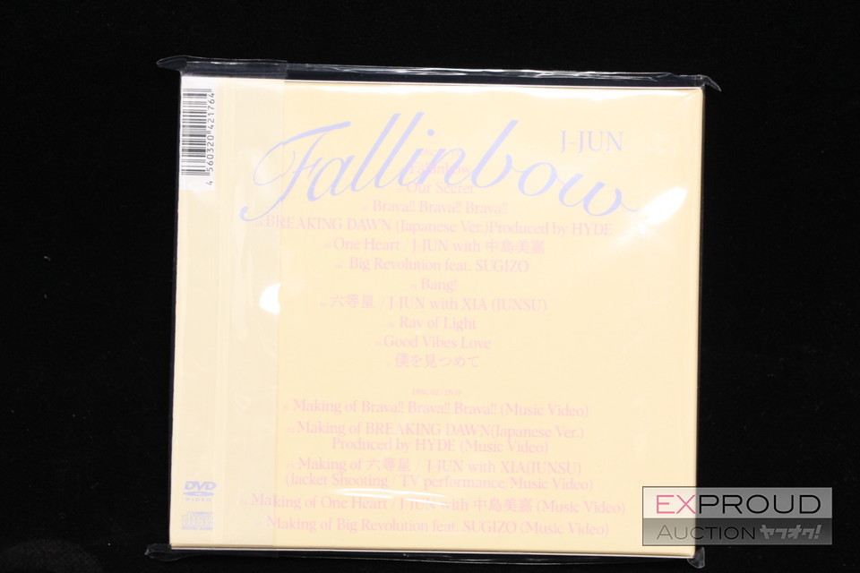 新品★R02 Fallinbow フォーリンボウ ジェジュン 日本オリジナルアルバム第二弾 CD DVD タイプB コラボアルバム_画像2