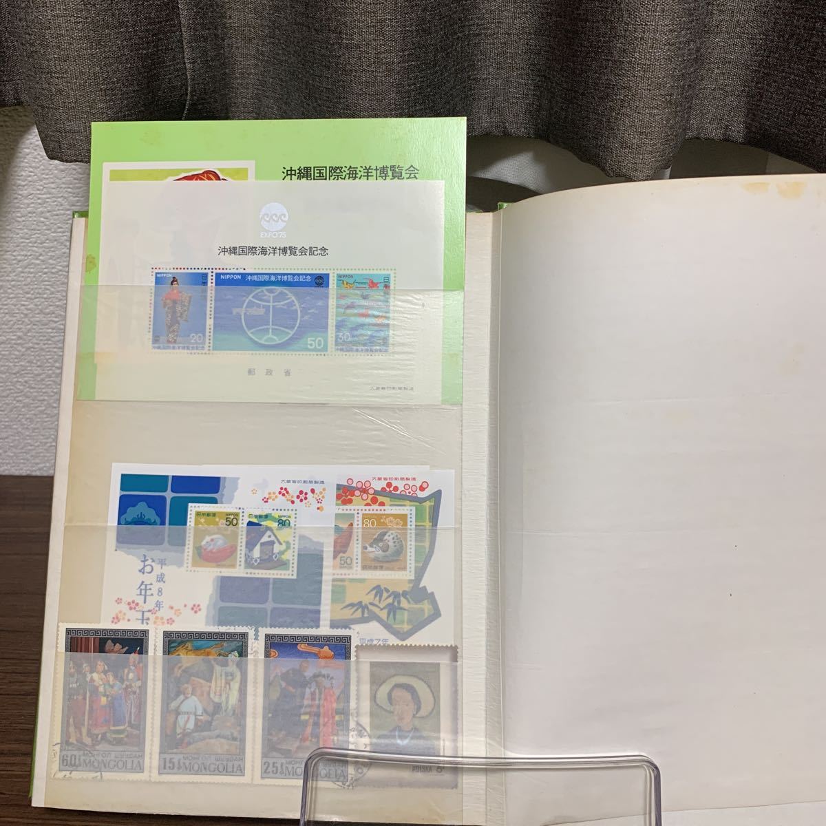 切手コレクション4冊セット 昭和当時物 お年玉切手　海外切手_画像7
