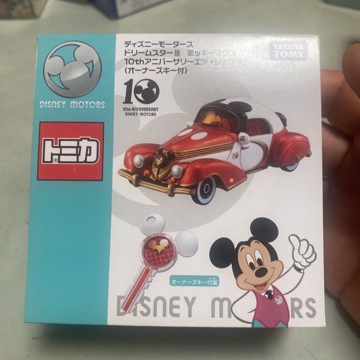 [ новый товар нераспечатанный ] Disney motors Dream Star Ⅲ Mickey Mouse 10 годовщина anniversary edition 