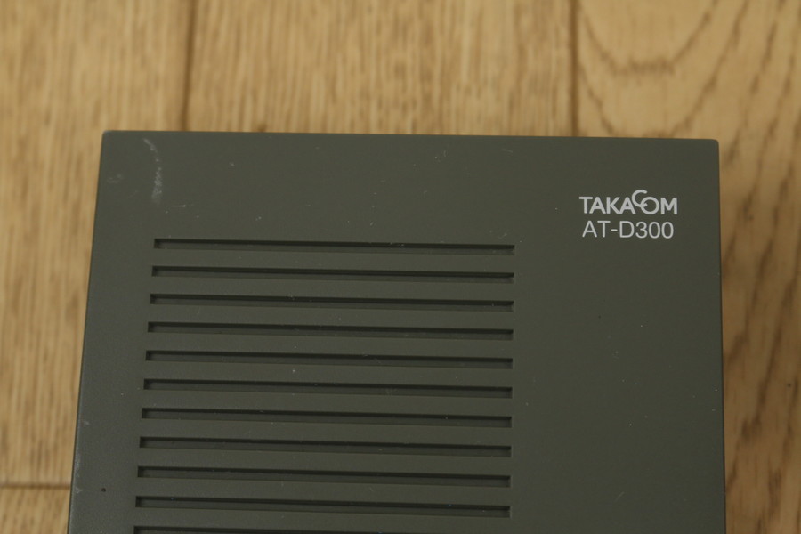 【タカコム】（TAKACOM AT-D300）留守番電話装置　未チェック!!　管ざ8890_画像2