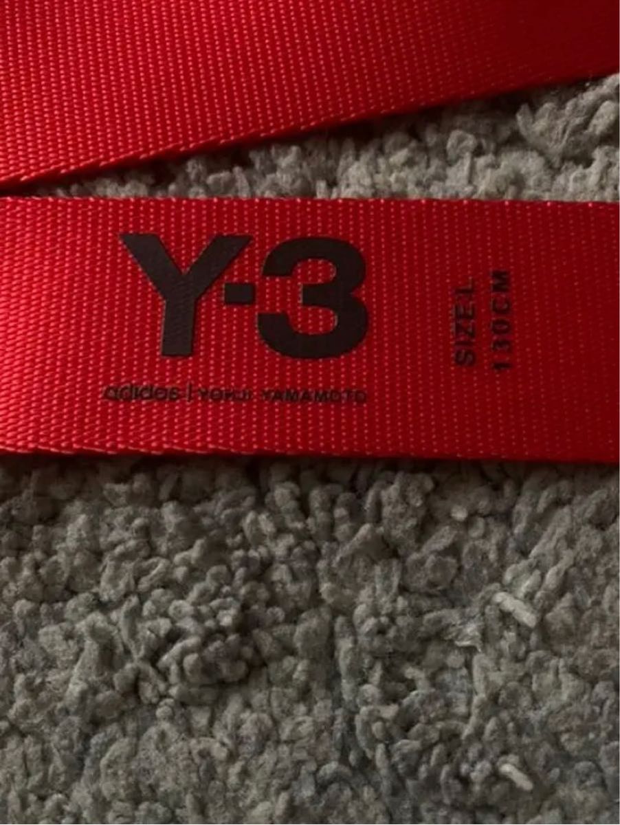 Y-3/ワイスリー/LOGO BELT/ロゴベルト/Yohji Yamamoto/ヨウジヤマモト/ワイズ/リングベルト/レッド