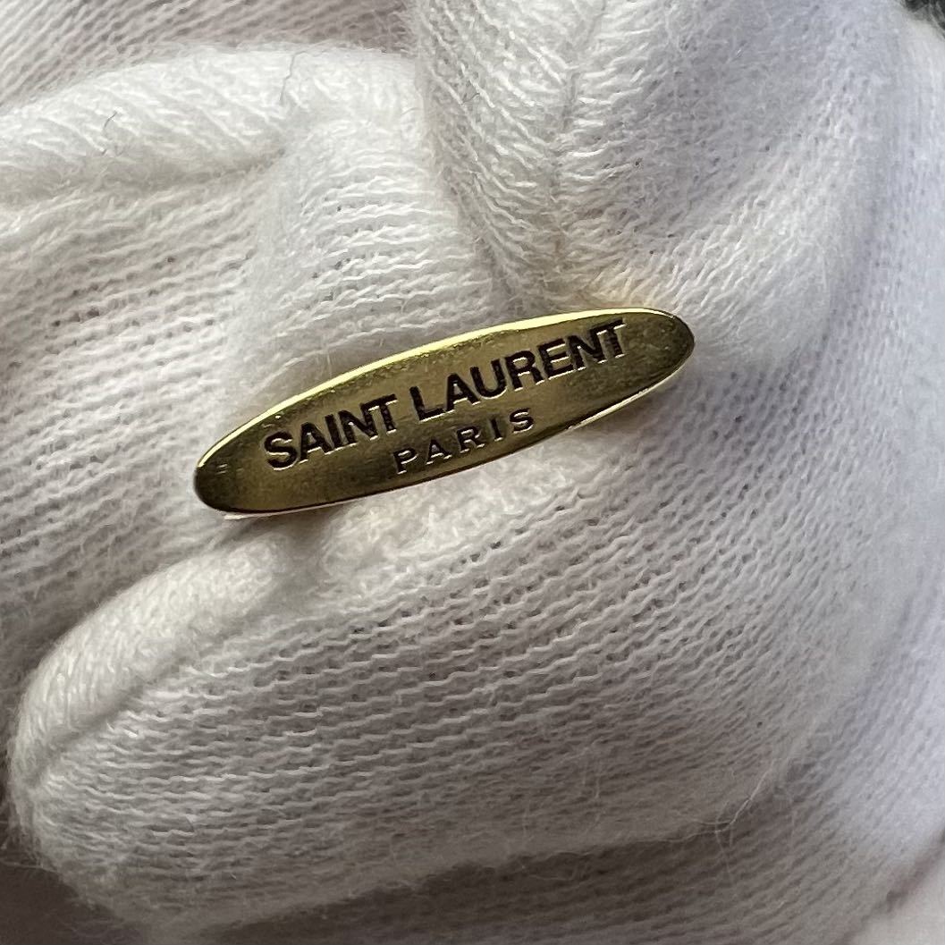 【華やか】SAINT LAURENT サンローラン　ゴールド　ネックレス　鐙　馬具　イブサンローラン