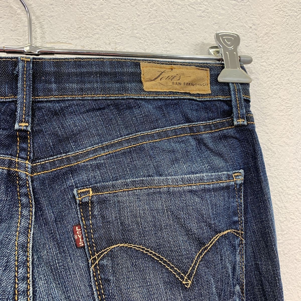 Levi's デニムパンツ W26 リーバイス インディゴ ウィメンズ 古着卸 アメリカ仕入 2306-1216_画像8