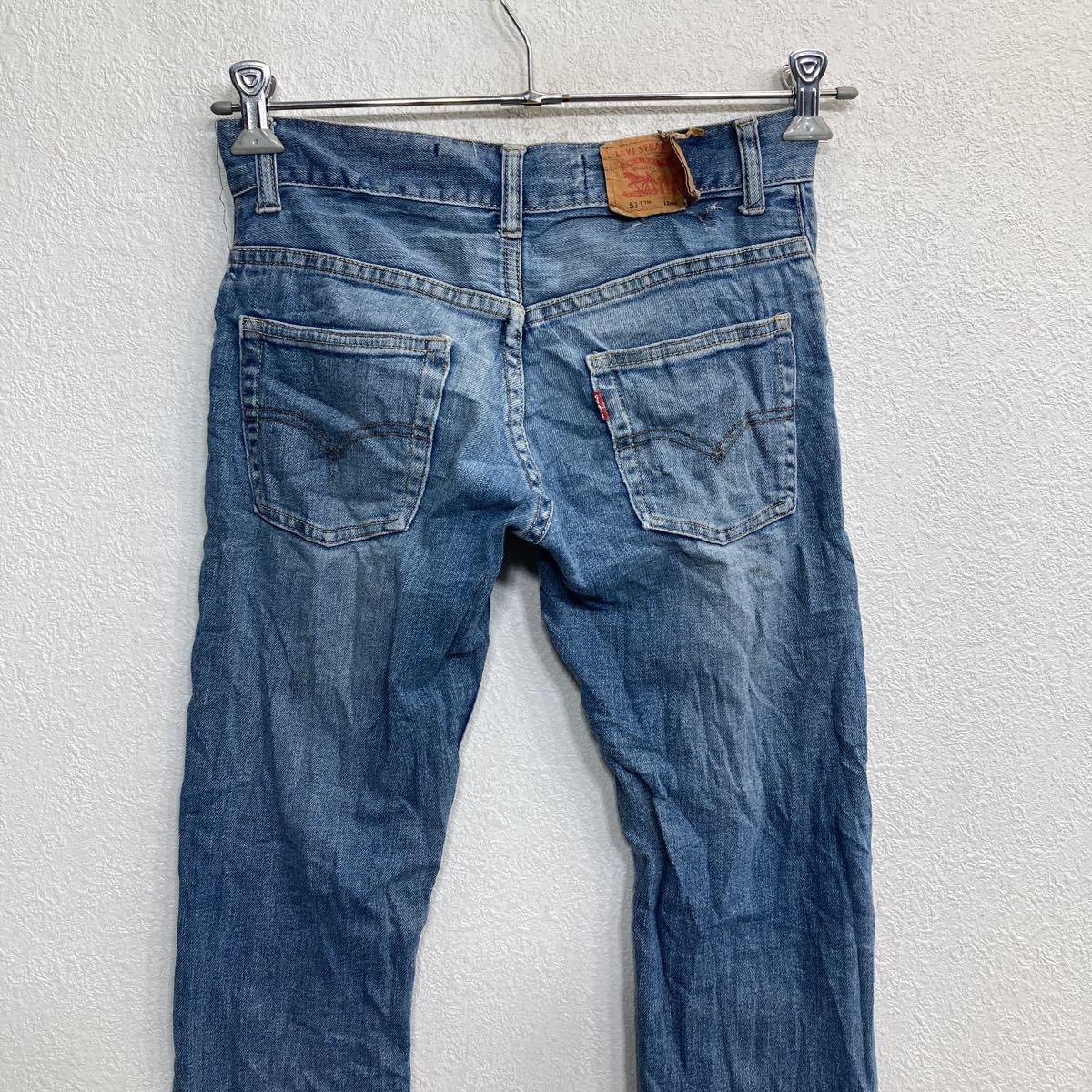 Levi's 511 デニムパンツ W26 リーバイス ウィメンズ ブルー 古着卸 アメリカ仕入 2307-329_画像8