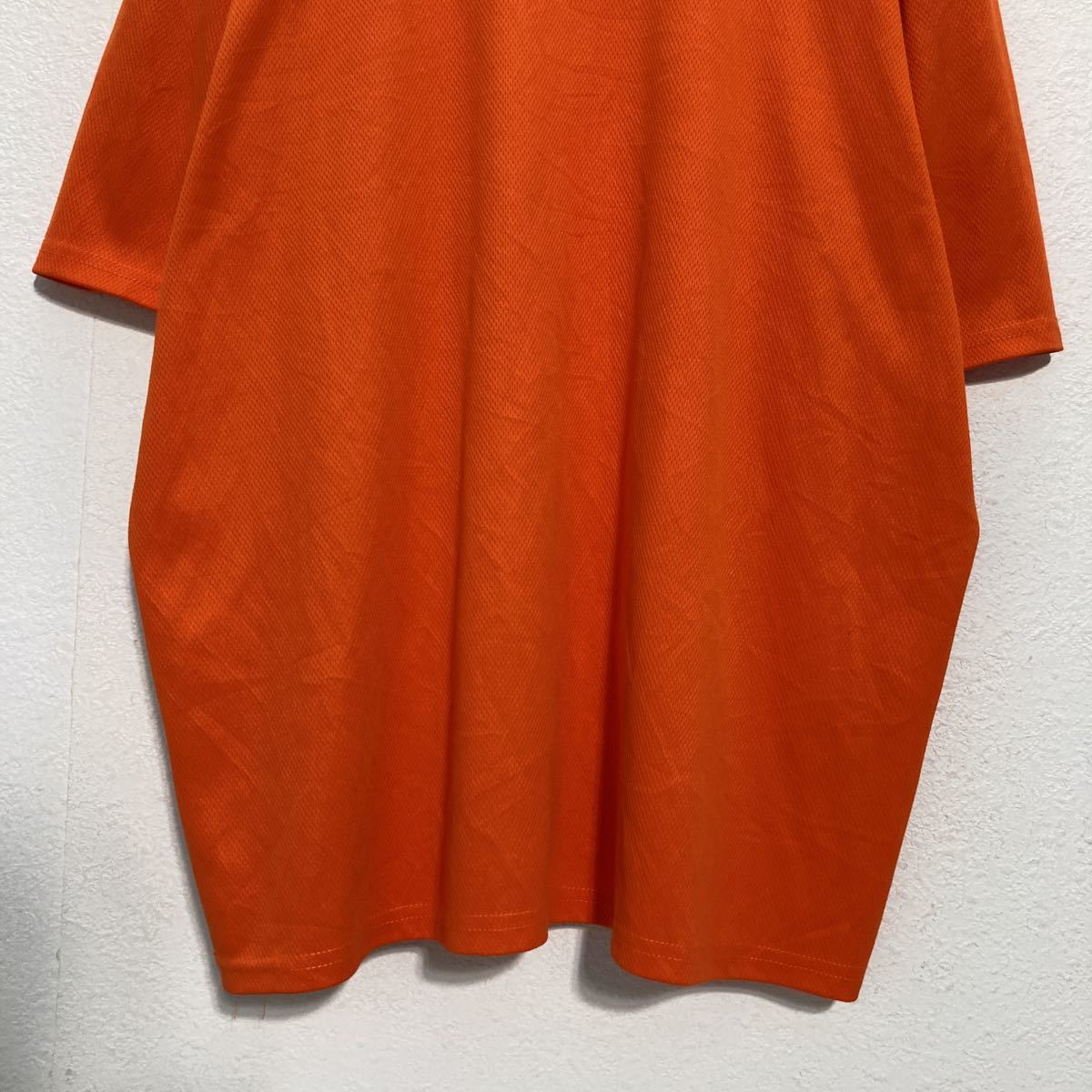 rbk 半袖 ロゴ Tシャツ XXL オレンジ グレー リーボック スポーツ ビッグサイズ 古着卸 アメリカ仕入 a507-5320_画像7