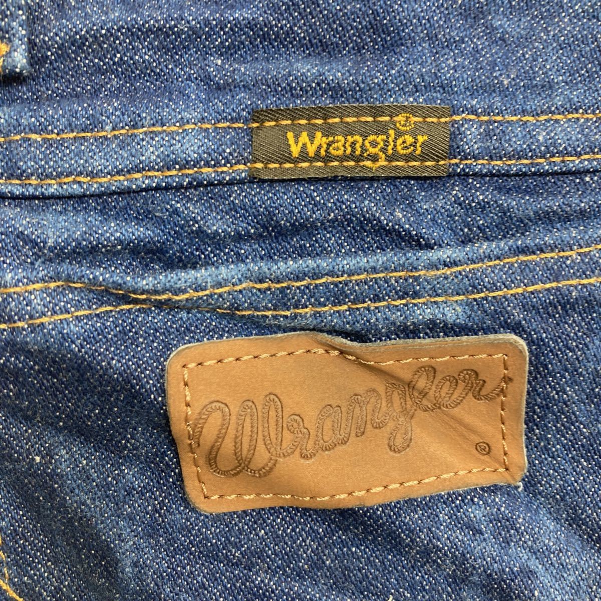 Wrangler デニムパンツ W36 ラングラー 935NAV ビッグサイズ ネイビー メキシコ製 古着卸 アメリカ仕入 2307-581_画像8