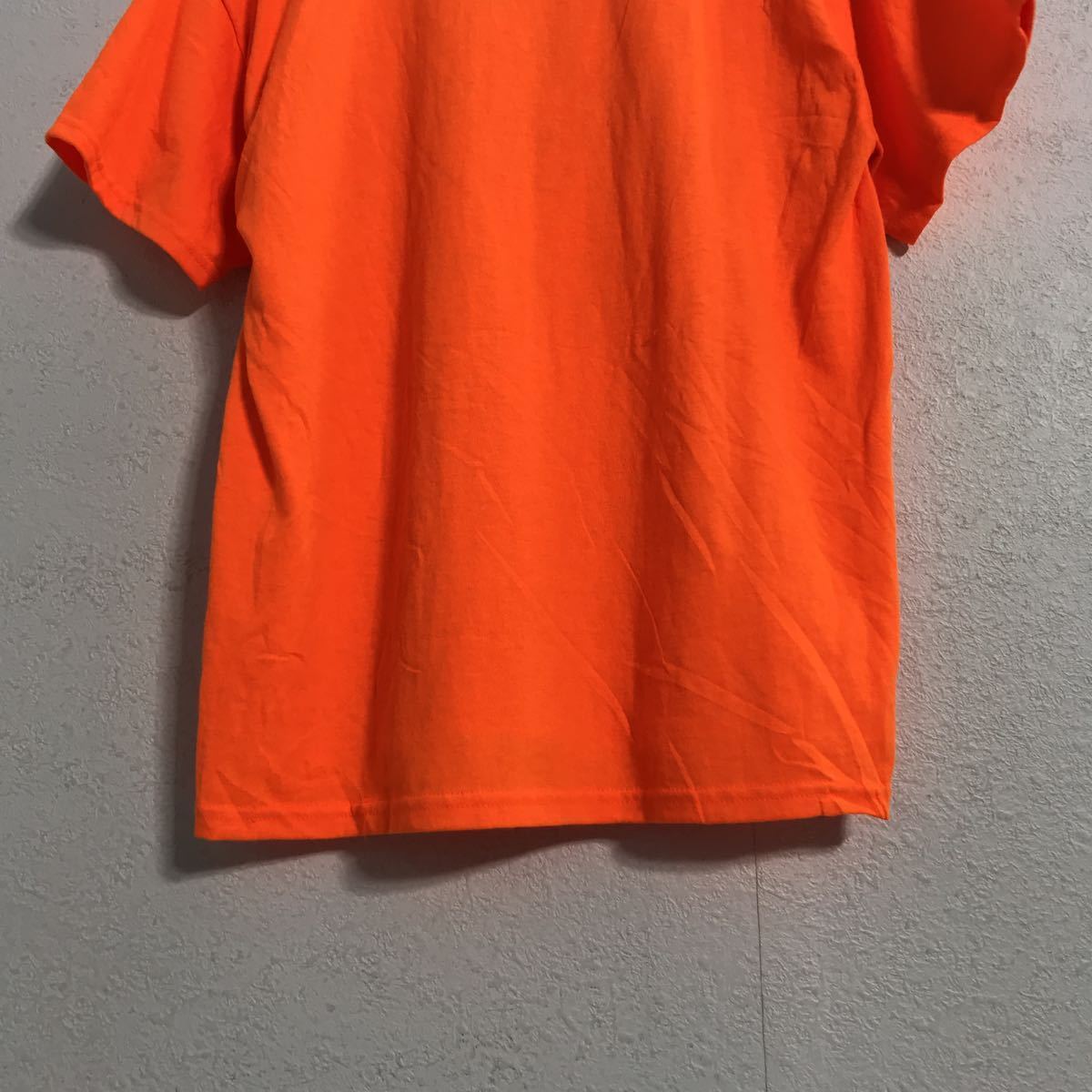 半袖 プリント Tシャツ キッズ L 蛍光オレンジ 象 縄跳び メキシコ製 古着卸 アメリカ仕入 a507-6359_画像6