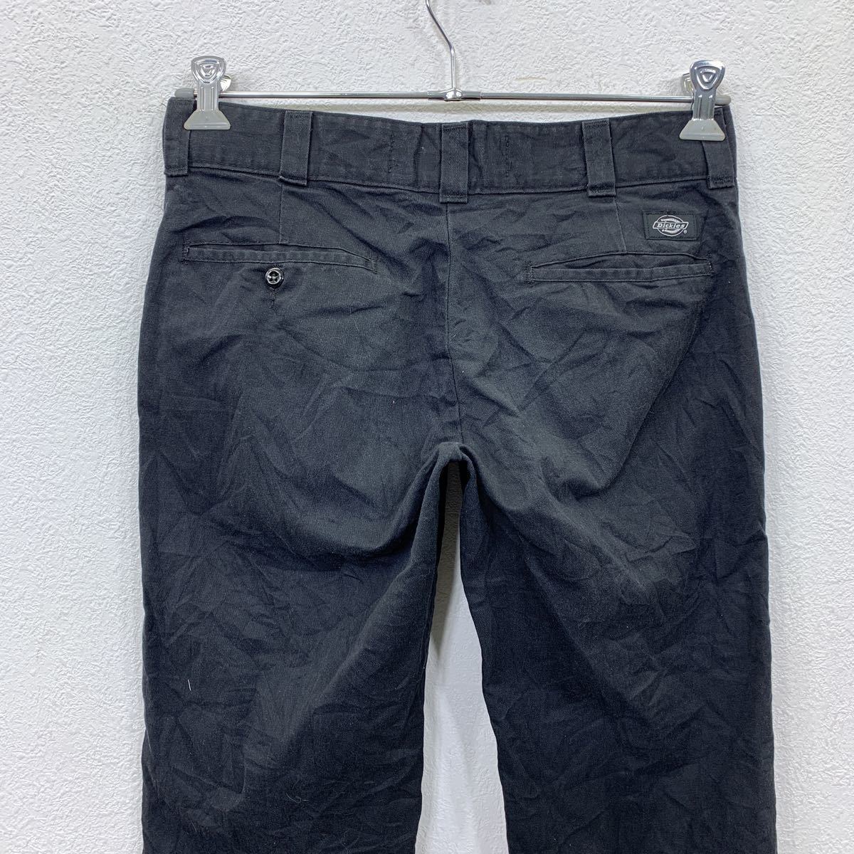 Dickies ワーク・ペインターパンツ W31 ディッキーズ ブラック ロゴ 古着卸 アメリカ仕入 2307-1030_画像5