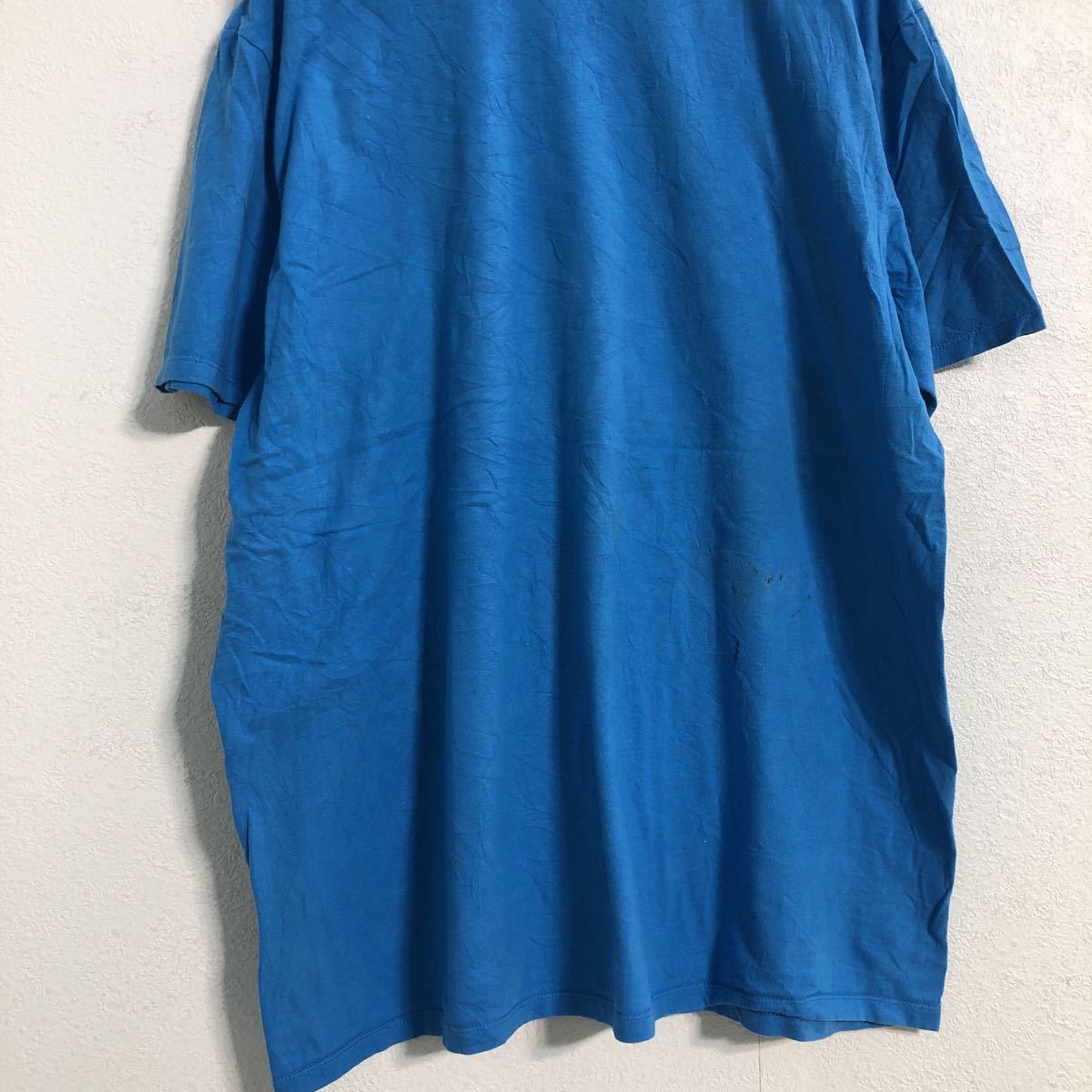NIKE 半袖 プリントTシャツ XL ブルー ライトブルー グリーン ナイキ 文字 古着卸 アメリカ仕入 a507-6465_画像7