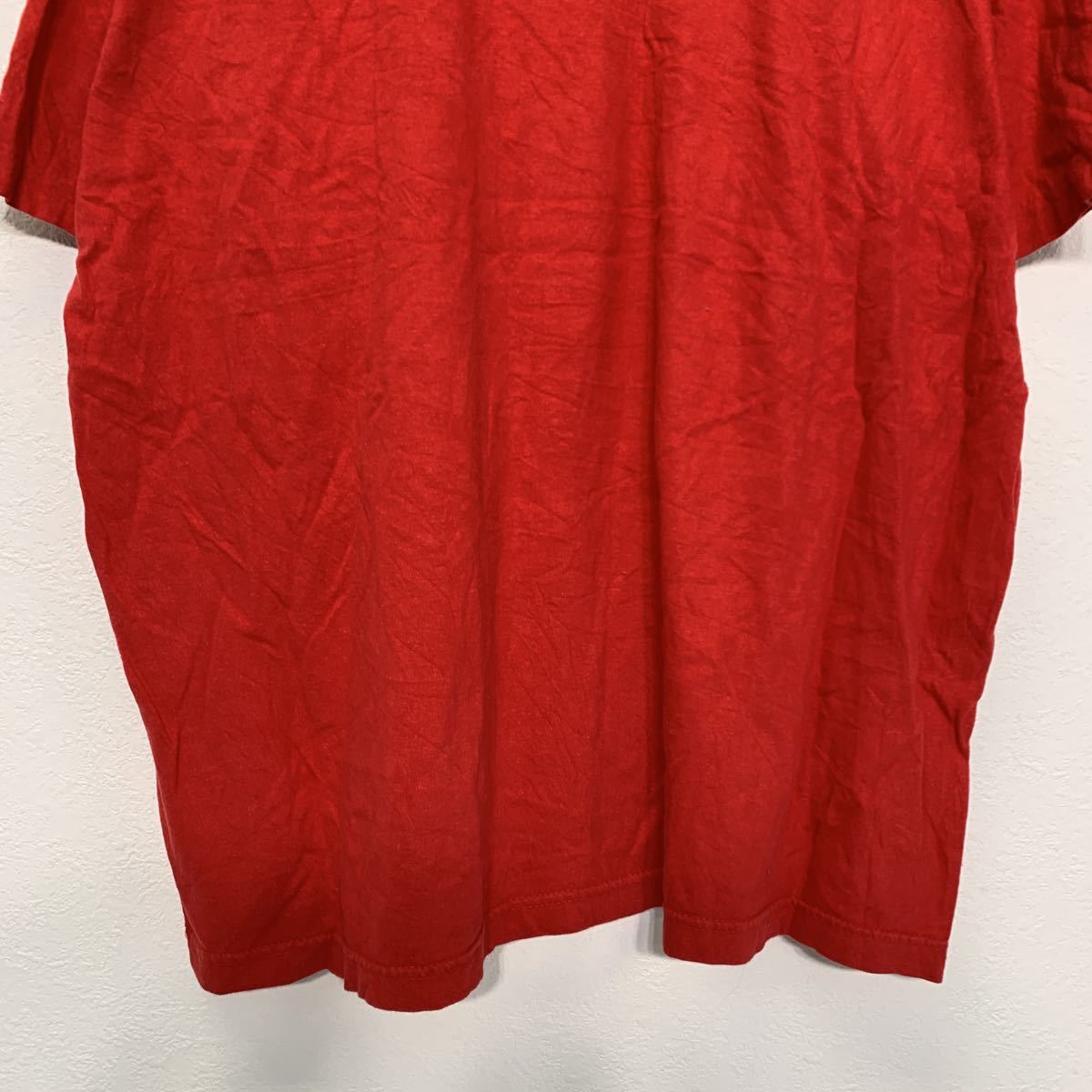 TNT 半袖 プリント Tシャツ XL レッド ビッグサイズ 古着卸 アメリカ仕入 a507-6485_画像6