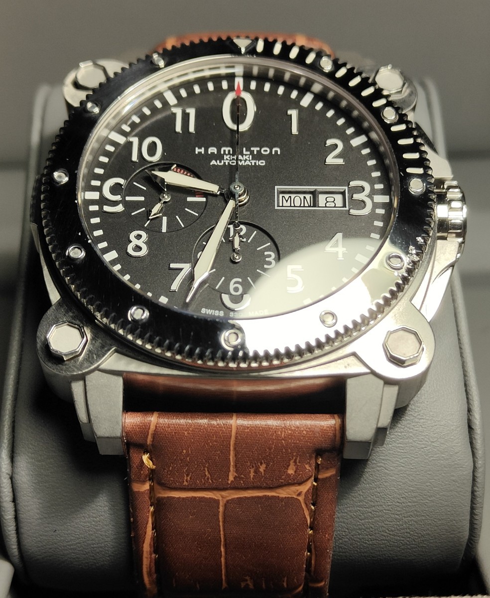 送料無 2021年購入 定価31万 HAMILTON Khaki BelowZero ハミルトン カーキ ビロウゼロ watch ball 腕時計  oris epos 自動巻き JAZZ MASTER