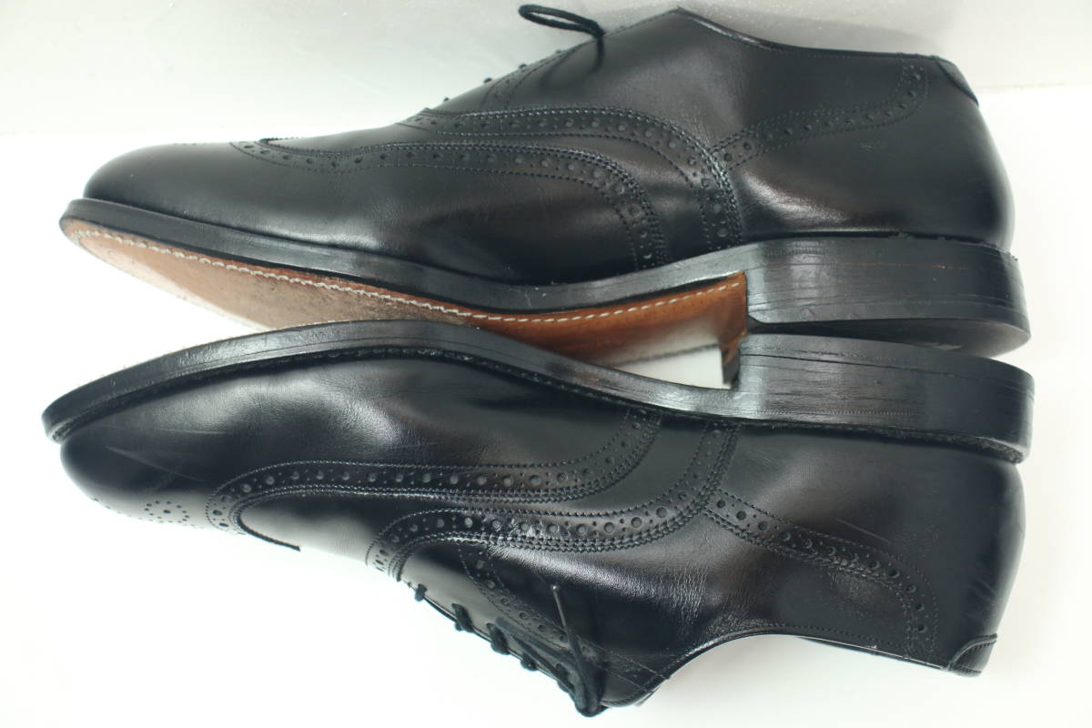 アレンエドモンズ　ウイングチップ革靴◆29cm◆11E◆超美品◆Chester◆レザーソールシューズ◆Allen Edmonds◆メダリオン◆USA購入_画像4