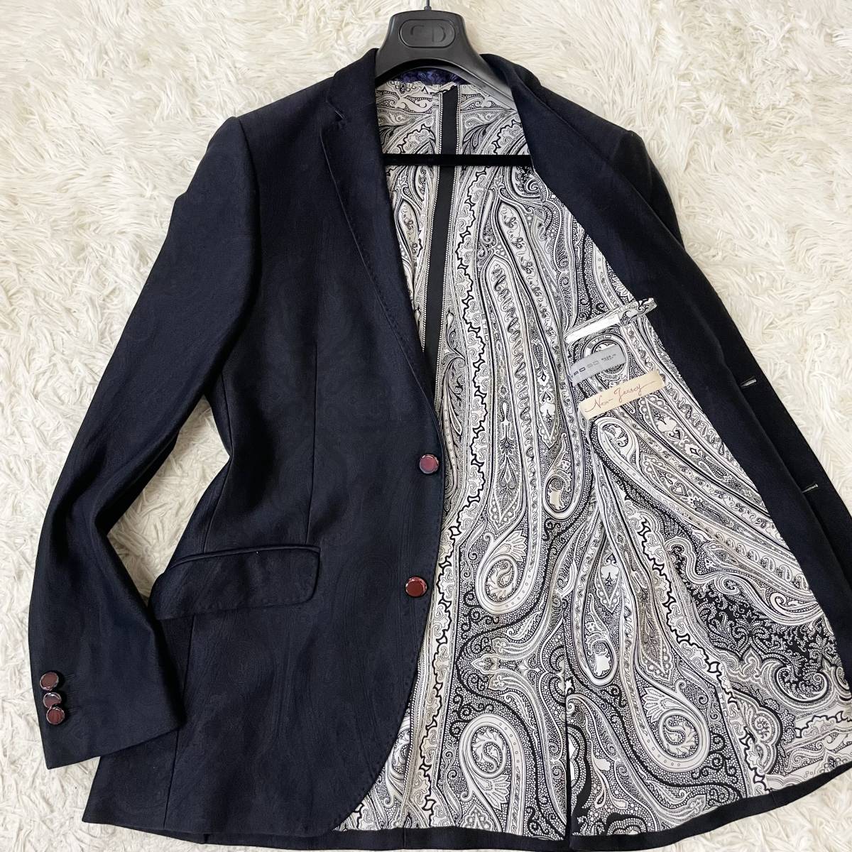 希少L! エトロ【 美品 最高峰の逸品 】ETRO テーラードジャケット