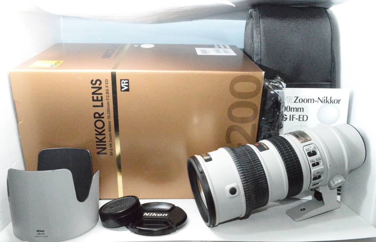 a0169【美品】 Nikon ニコン AF-S VR ED 70-200mm F2.8 G(IF) ライト