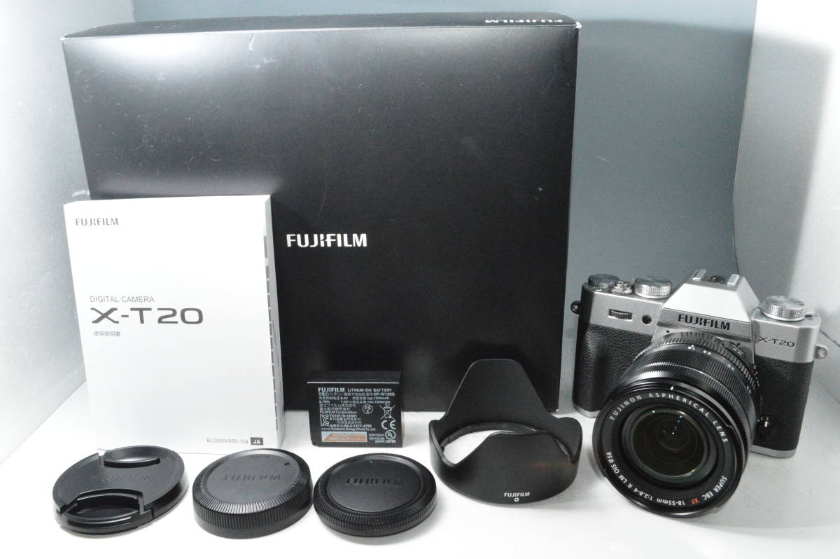 格安販売中 #a0234【外観美品】 FUJIFILM フジフイルム X-T20 レンズ