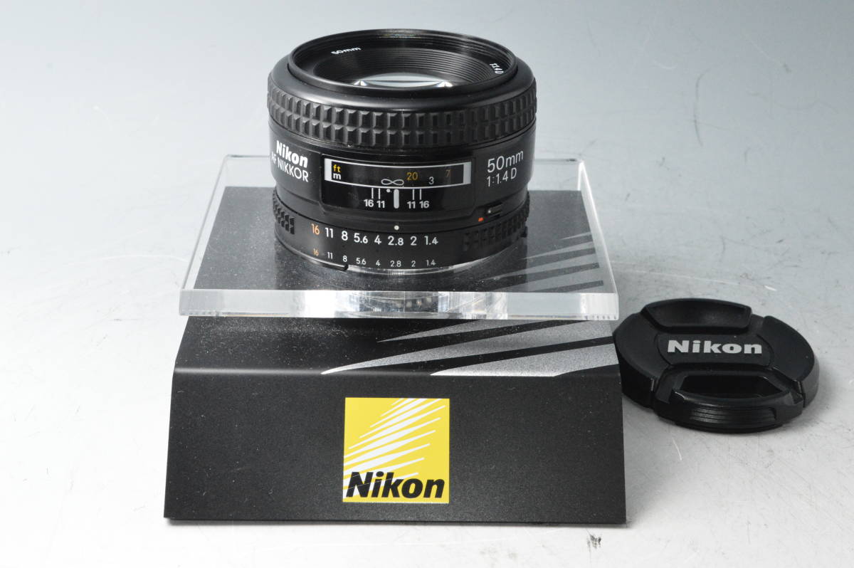 高評価！ #a0259【外観美品】 Nikon ニコン Ai AF Nikkor 50mm F1.4D