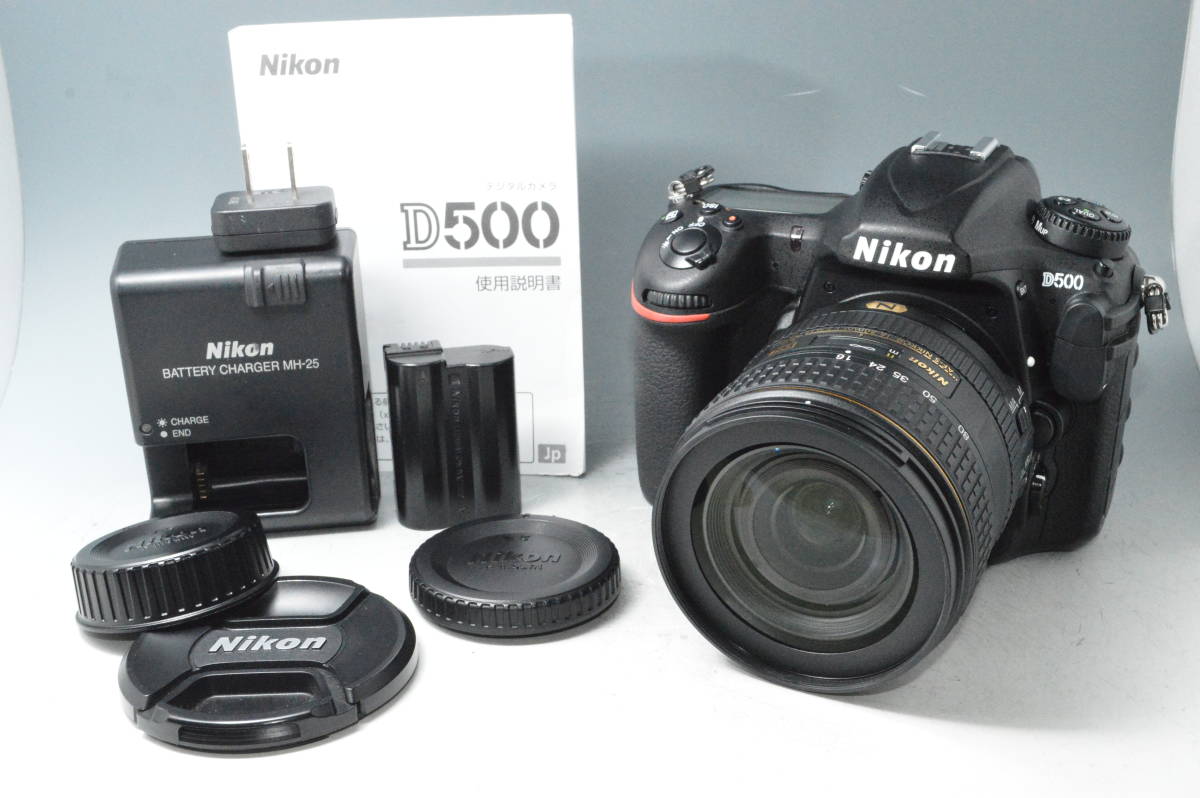 #a0280【美品】シャッター数30684回 Nikon ニコン D500 16-80 VR レンズキット