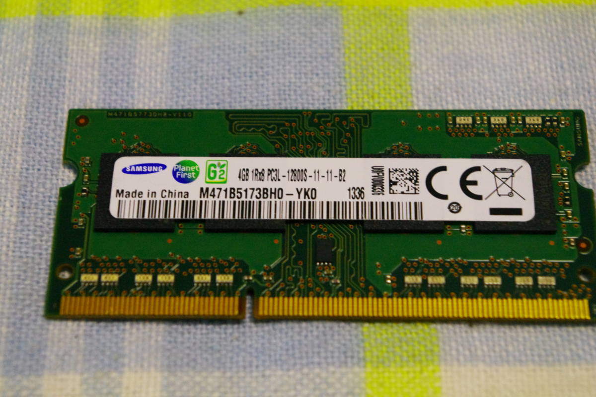 samsung Samsung parts memory 4GB 1 sheets 1Rx8 3L-12800S-11-B2#ik5 IK5