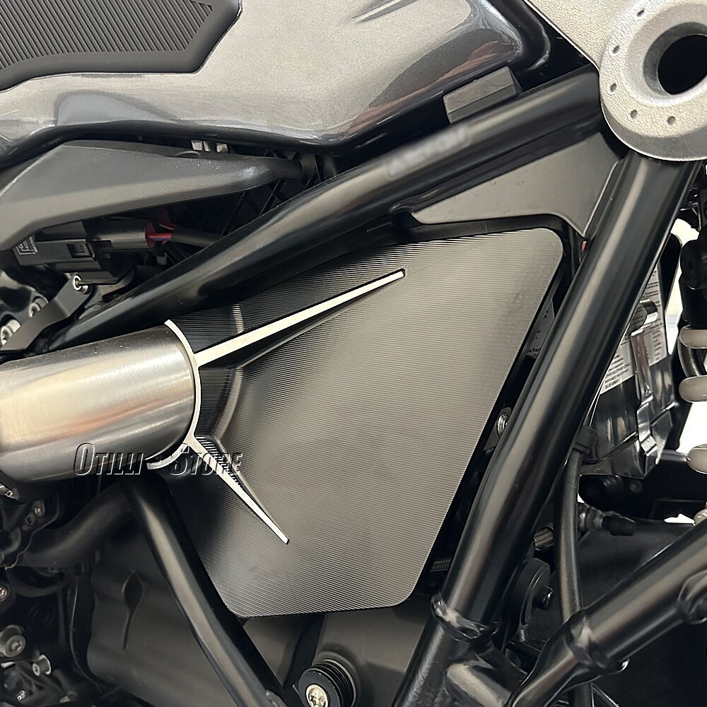 送料無料 Bmw RnineT Pure スクランブラー UrbanG/S 2021-2023 エアフィルター カバー ガード プロテクター アルミ_画像3