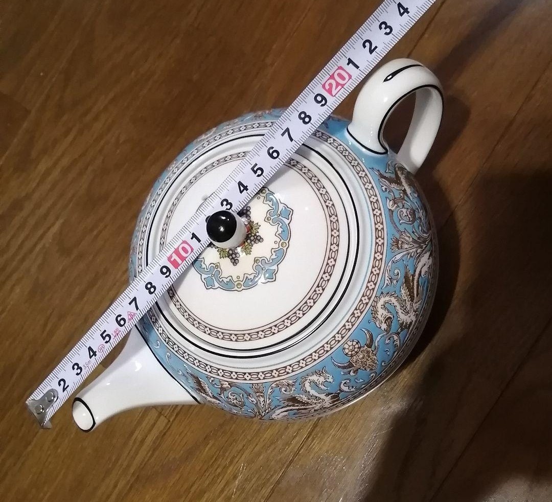 WEDGWOOD ウェッジウッド フロレンティーン ターコイズ Lサイズ