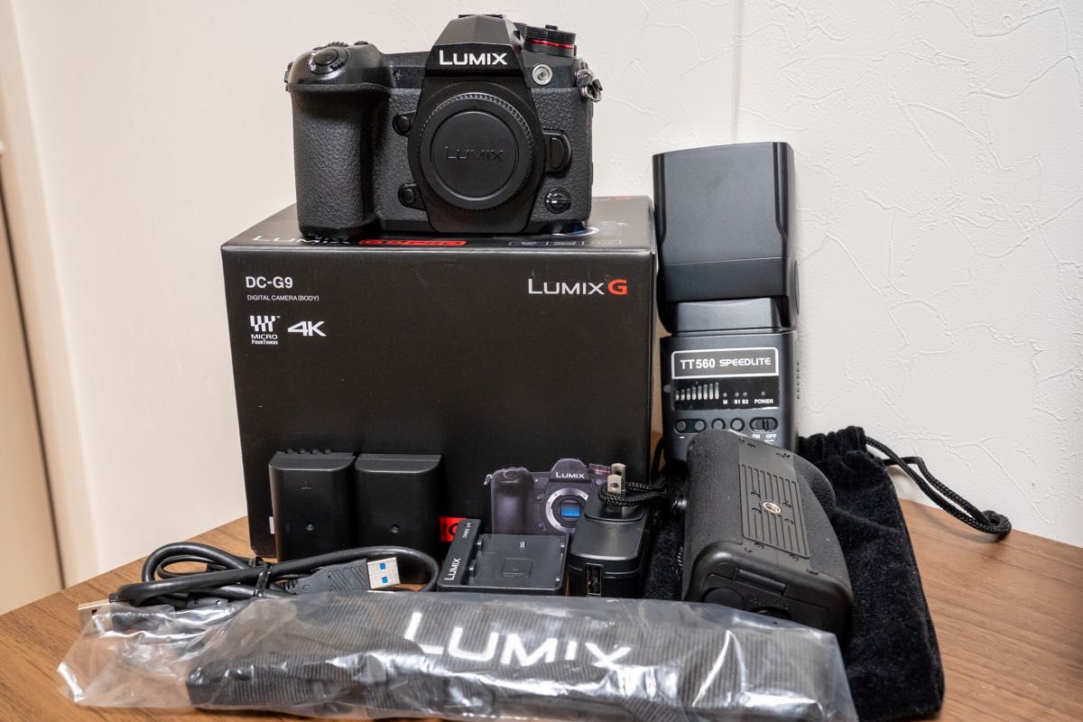 LUMIX G9 PRO DC-G9-K、 V-LOG Lアクティベート済、おまけ多数