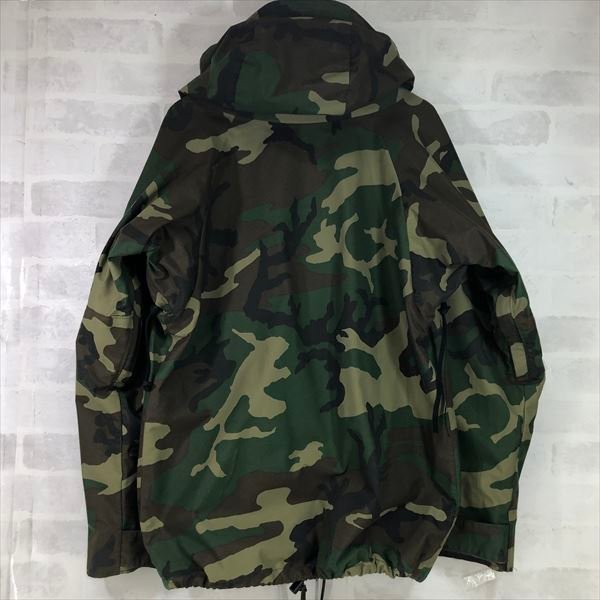 米軍放出品 US ARMY 80’ｓ ALPHA製 GORE-TEX PARKA ゴアテックス パーカー SIZE: S ウッドランドカモ MH632023071006_画像2